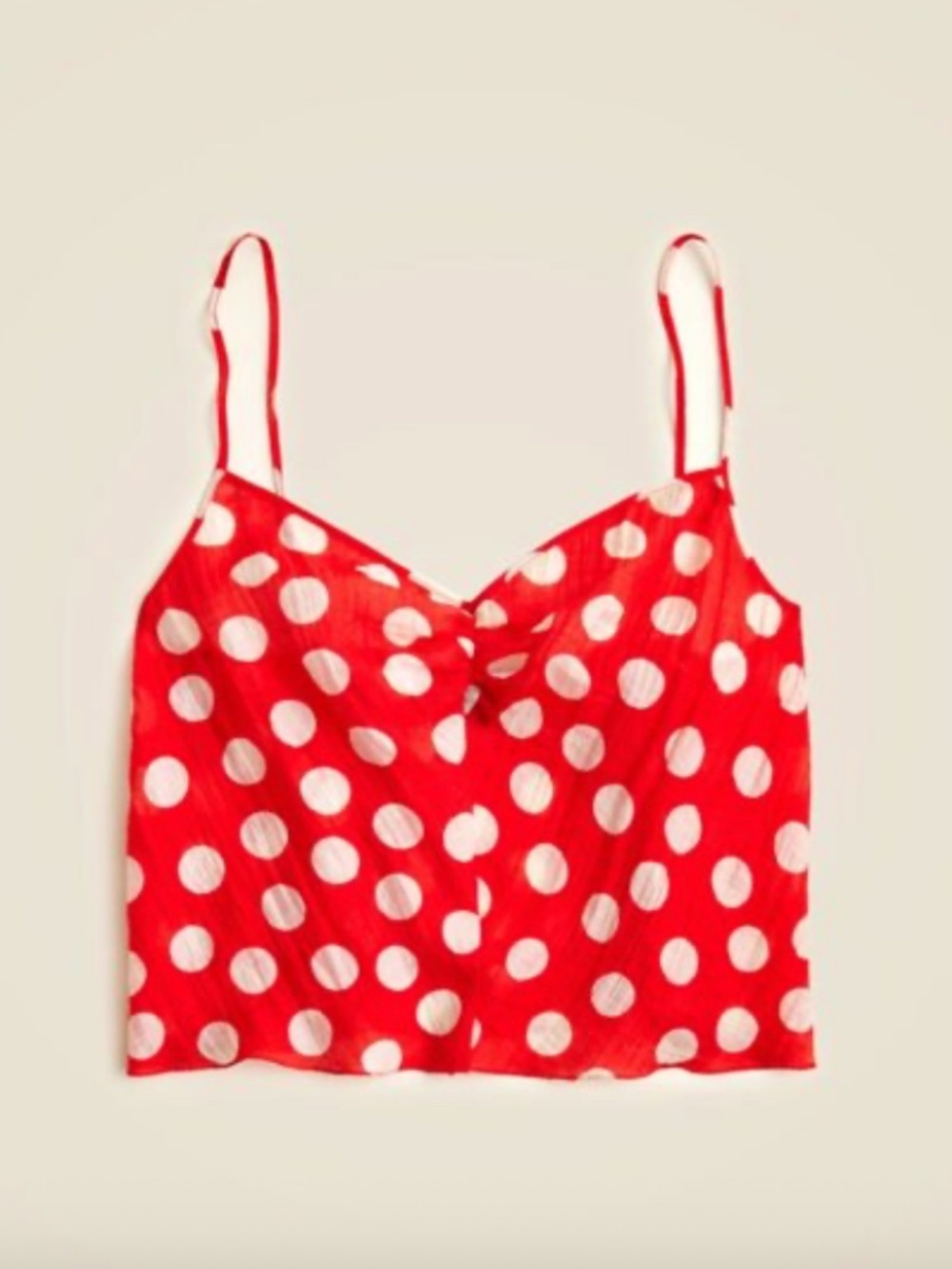NWT JCrew Polka Dot Cami Tank Top